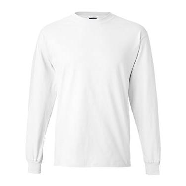 Hanes Beefy-T - 100% Cotton Long Sleeve T-Shirt (5186). Buy blank or ...