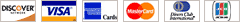 We accept all major credit cards including, Visa, MasterCard, American Express, Discover, Diners Club International and JCB